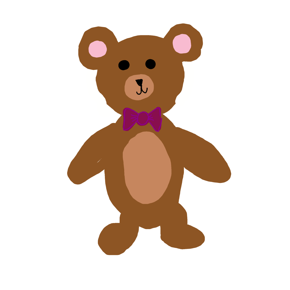 Teddy Bear drawing by kaitlynx3