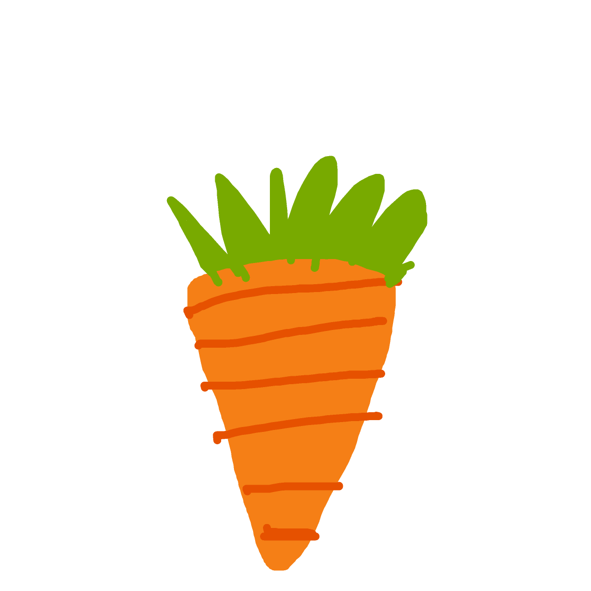 Carrot drawing by ink-just-wizard