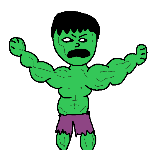 Hulk drawing by conn0rr