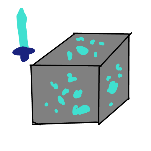 Diamond drawing by conn0rr