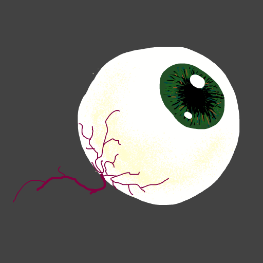 Eyeball drawing by koko_b_where