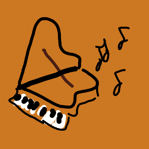 Piano drawing by mjolnirbear