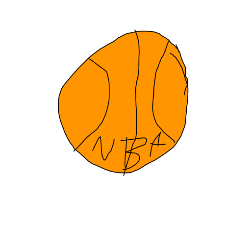 Basketball drawing by jukgaa