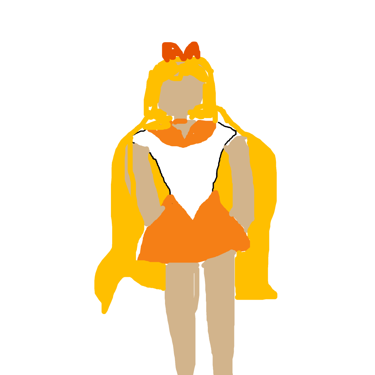 Sailor Venus drawing by oh_elle_aye