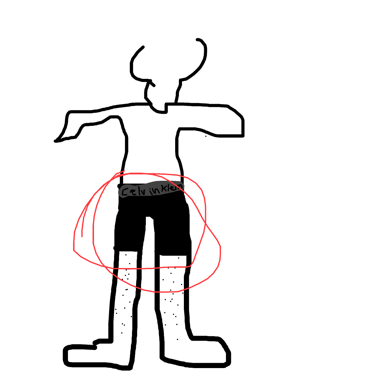 Boxer Shorts drawing by great-fresh-style