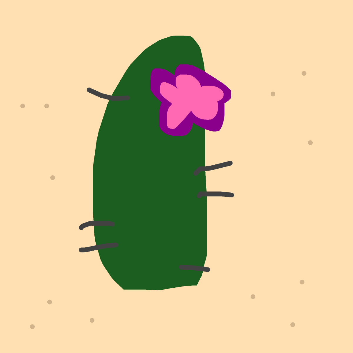 Cactus drawing by lin