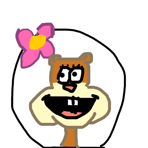 Sandy Cheeks drawing by tandman