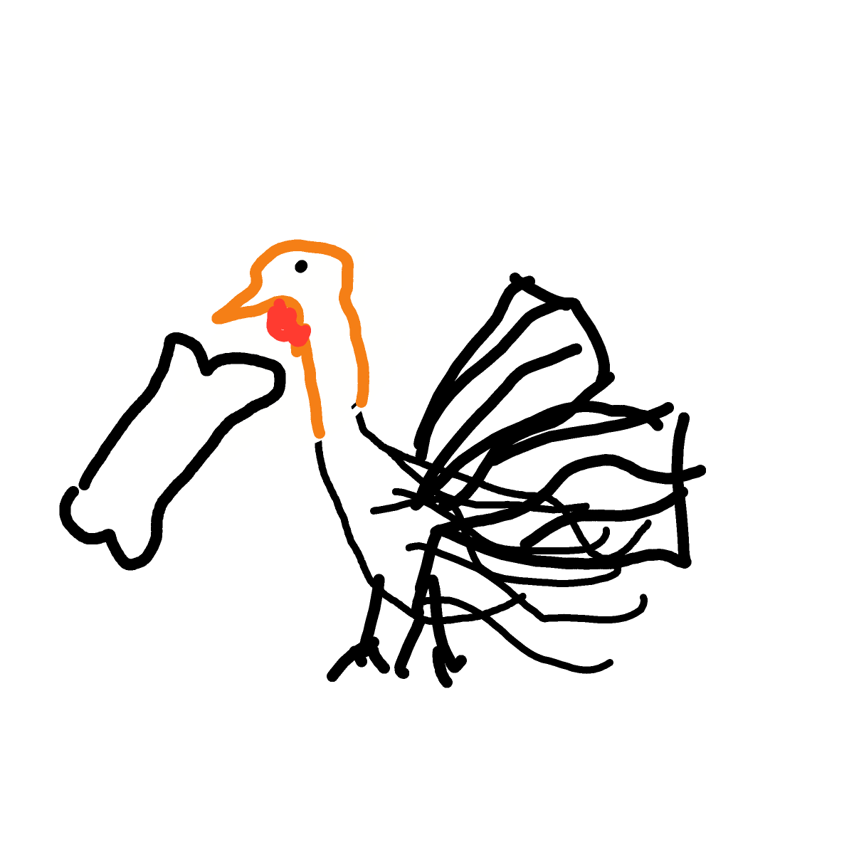 Vulture drawing by sky-plum-peak