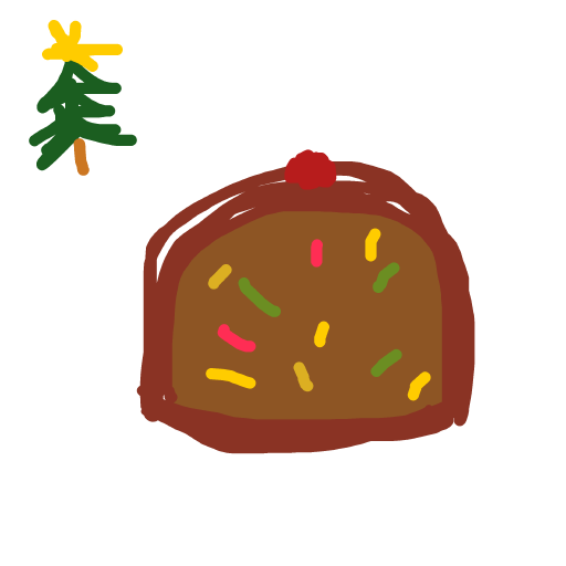 Fruitcake drawing by max-rare-tower