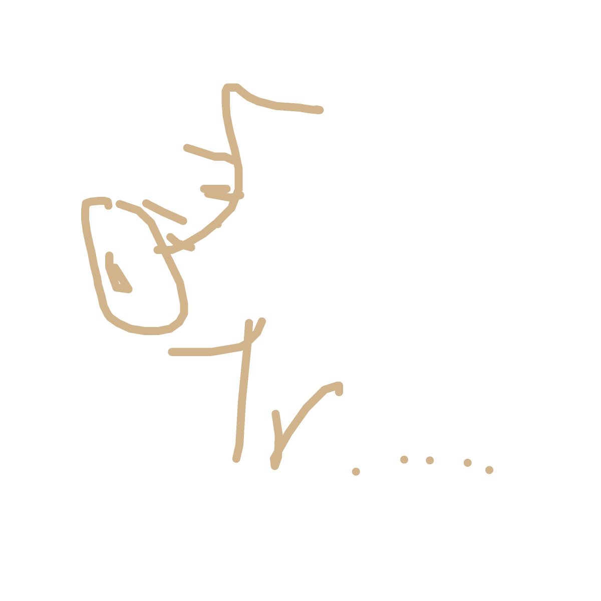 Trumpet drawing by laiaaaaa