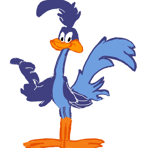 Road Runner drawing by manders
