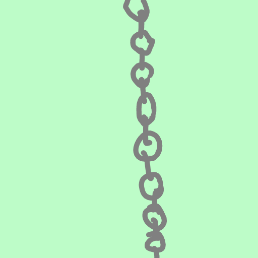 Chain drawing by Guardianoflives