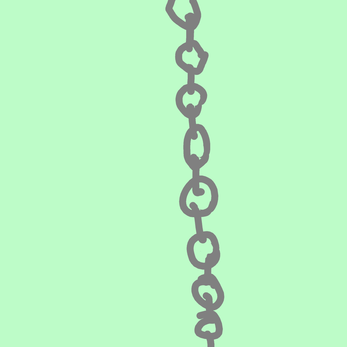 Chain drawing by Guardianoflives