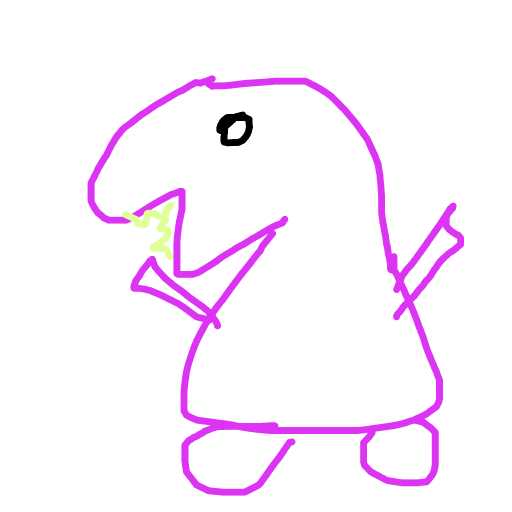 Barney drawing by wide-pure-sketch