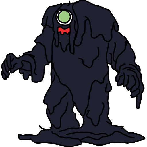 Tar Monster drawing by Guardianoflives