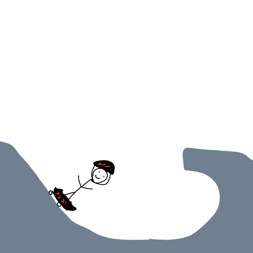 Skateboard drawing by Cwis448
