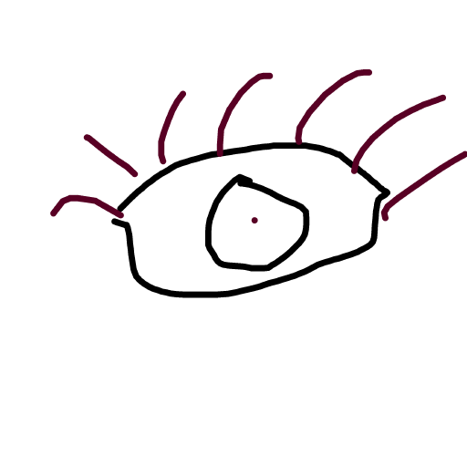 Eye drawing by luke frazier