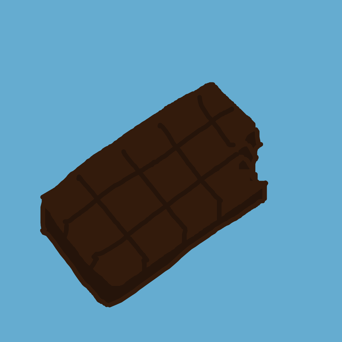 Chocolate drawing by coral-clay-loop