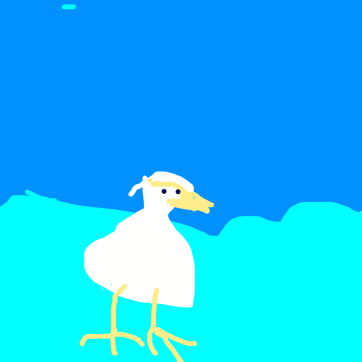 Chicken drawing by mega-prime-maker