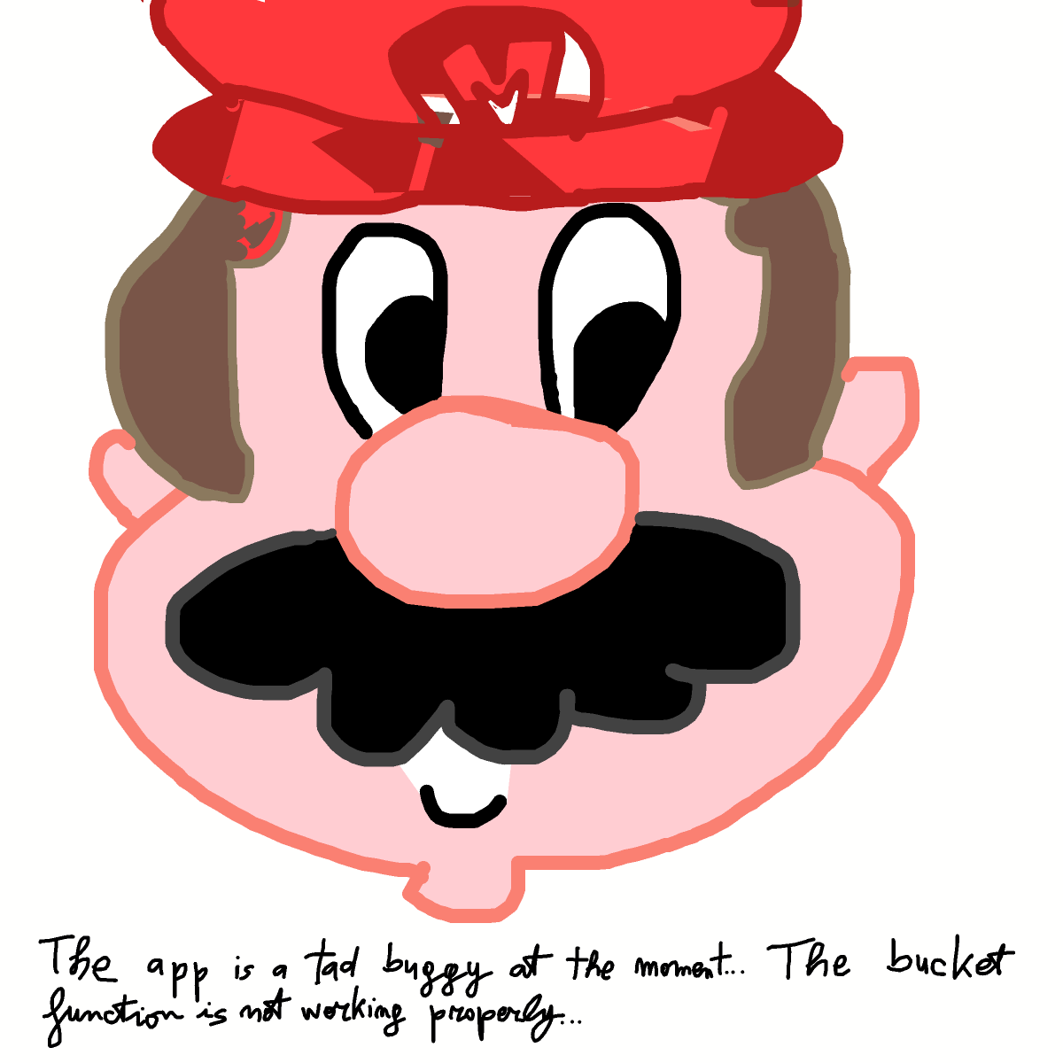 Mario drawing by nicodarunia