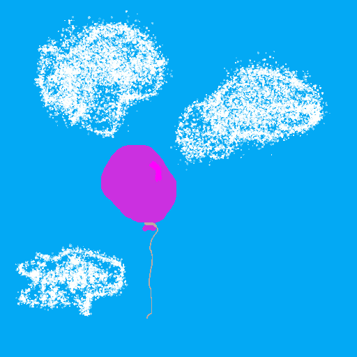 Balloon drawing by color-olive-web