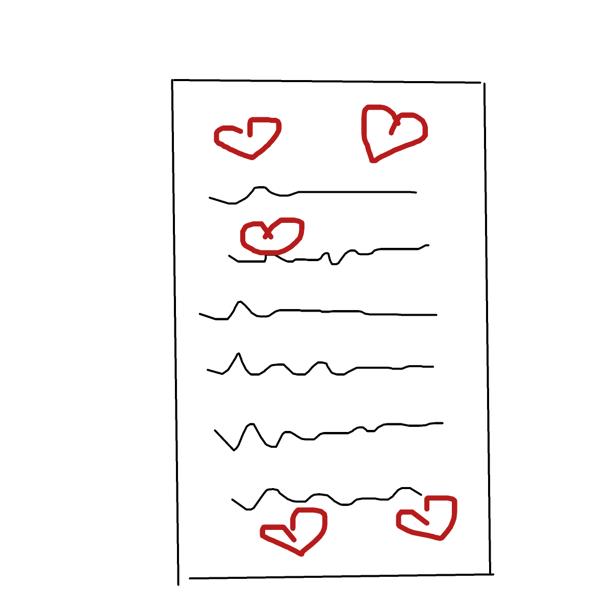 Love Letter drawing by vale