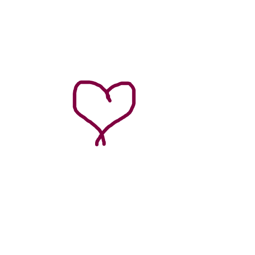 Heart drawing by oxox