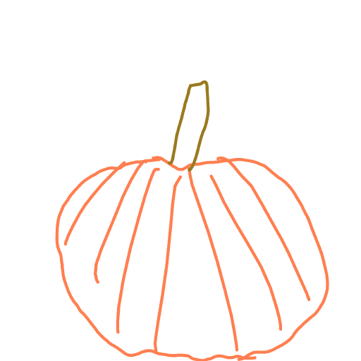 Pumpkin drawing by magic-vivid-guru