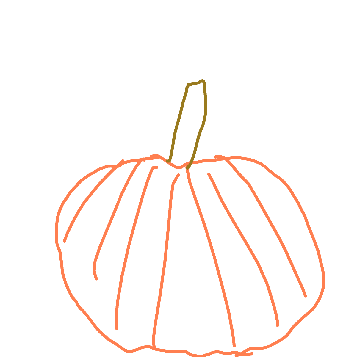 Pumpkin drawing by magic-vivid-guru
