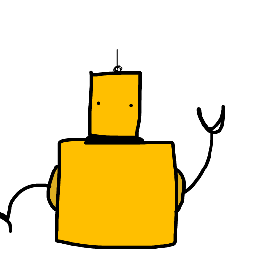 Robot drawing by audrey
