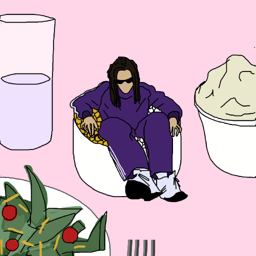 Corn drawing by firecracker