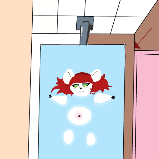 Bathtub drawing by gummy squirm