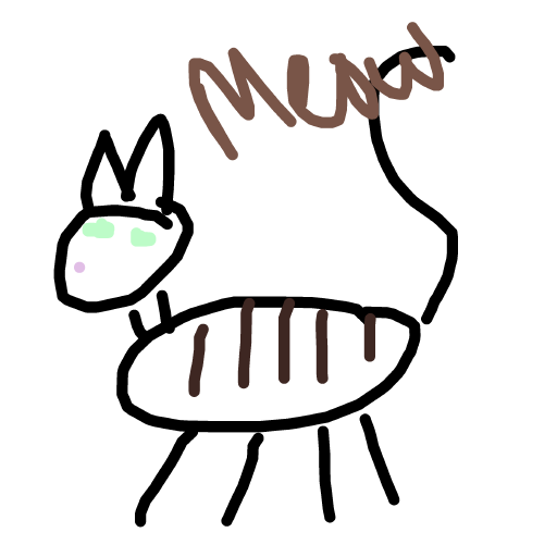 Kitten drawing by jester