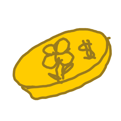 Gold Coin drawing by Toni27