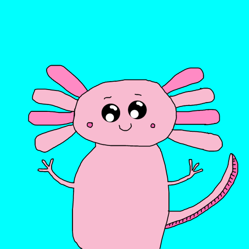 Axolotl drawing by krissywissy