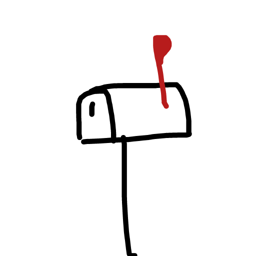 Mailbox drawing by rowan