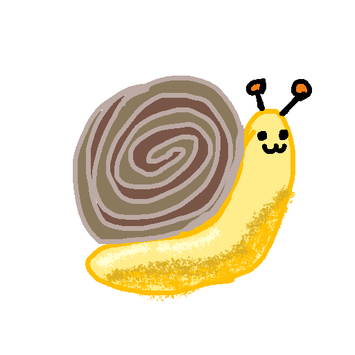 Snail drawing by panda girl