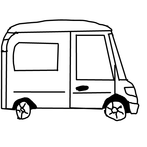 Van drawing by SodaNight