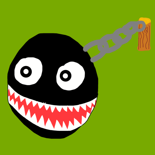 Chain Chomp drawing by nicodarunia