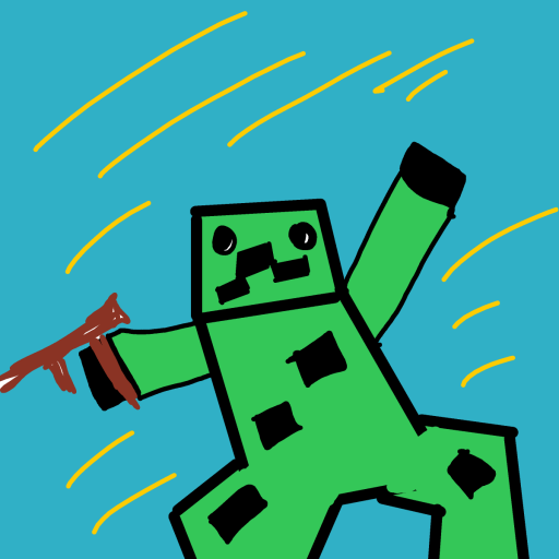 Creeper drawing by Meepmorp