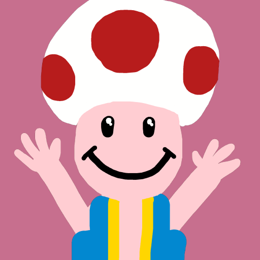 Toad drawing by jashezilla
