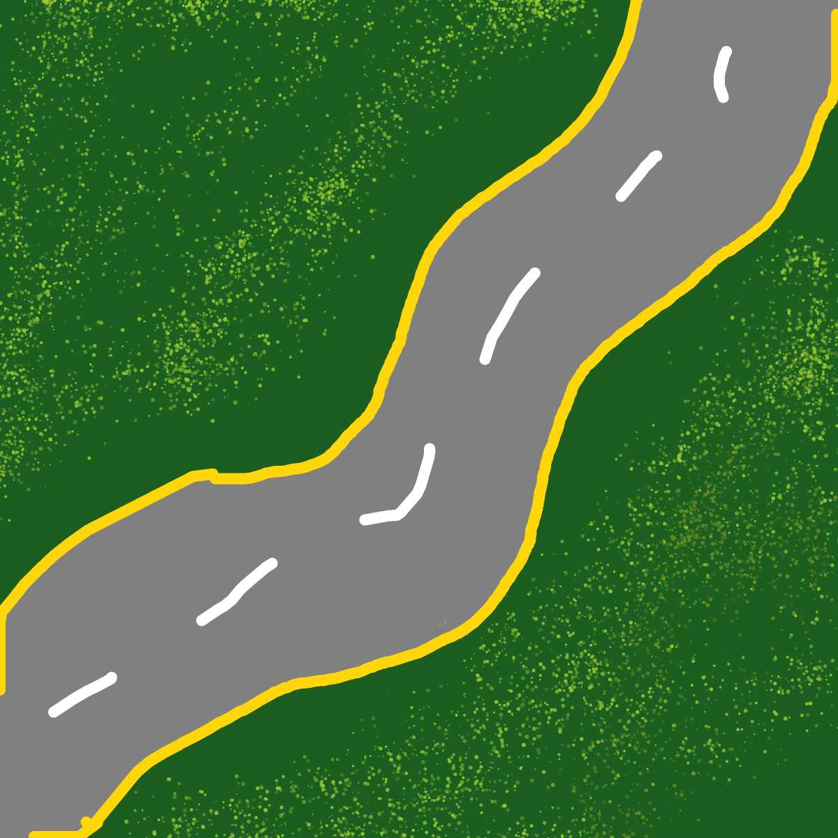 Road drawing by el fardoni