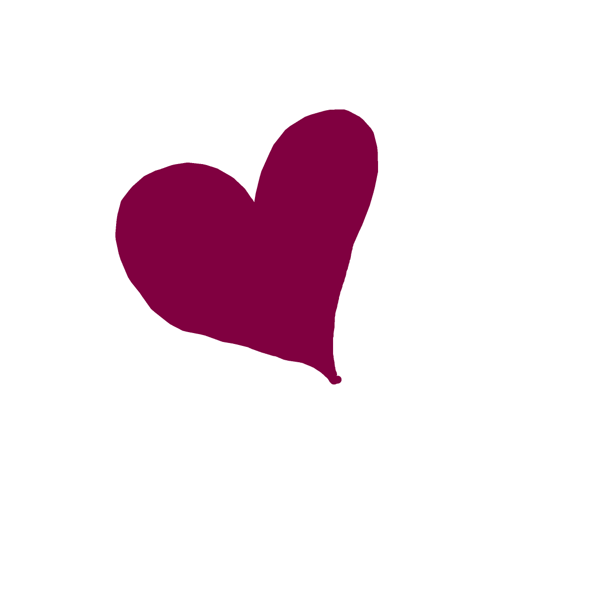 Heart drawing by kaitlynx3