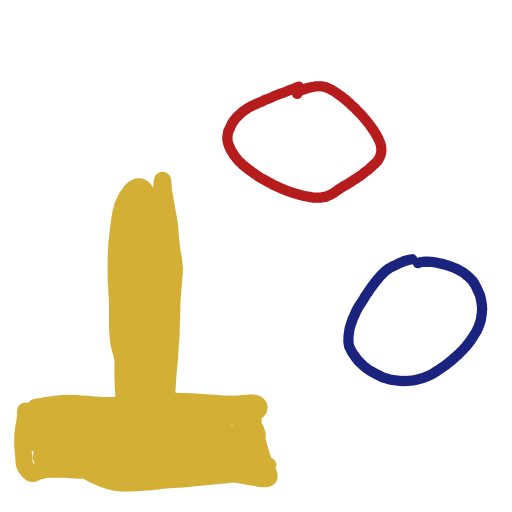 Ring Toss drawing by COOKIE