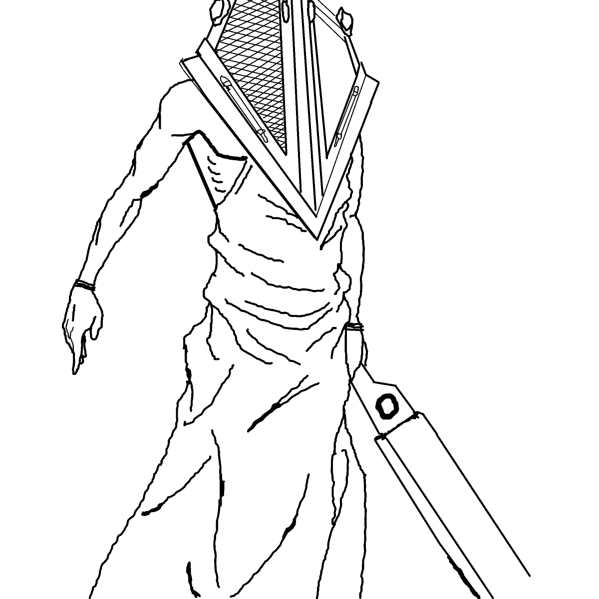 Silent Hill drawing by Boaph