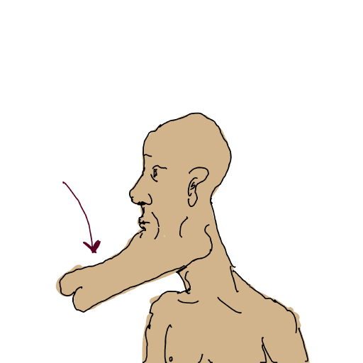 Chin drawing by godor