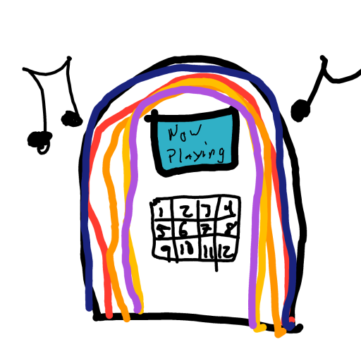 Jukebox drawing by ismael