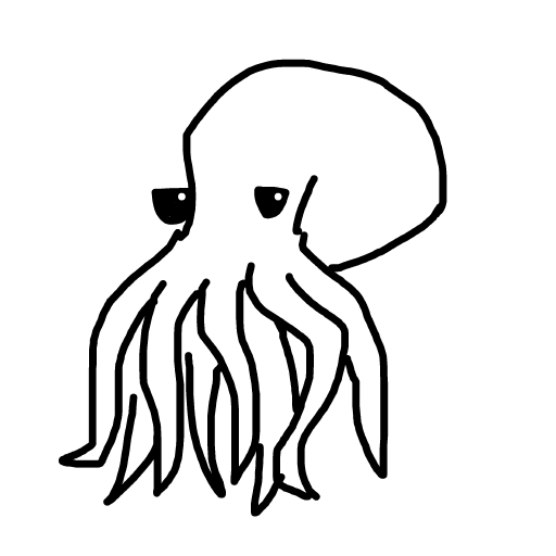 Octopus drawing by mikl pickle