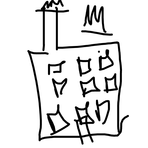 Castle drawing by lil bee