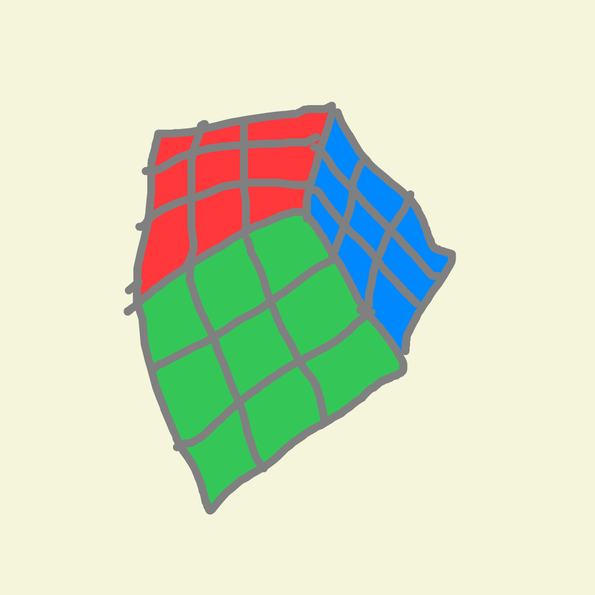 Puzzle Cube drawing by japsie